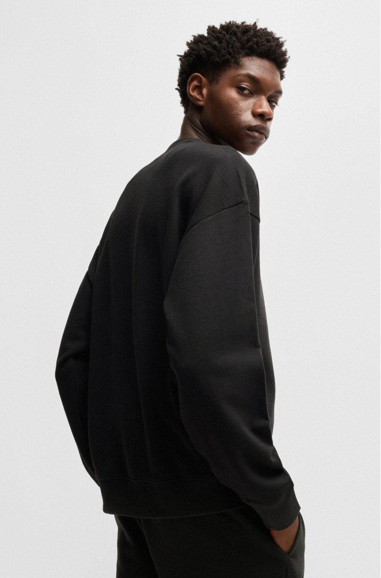 Толстовка Relaxed fit для чоловіків (477380), колір Чорний - №4