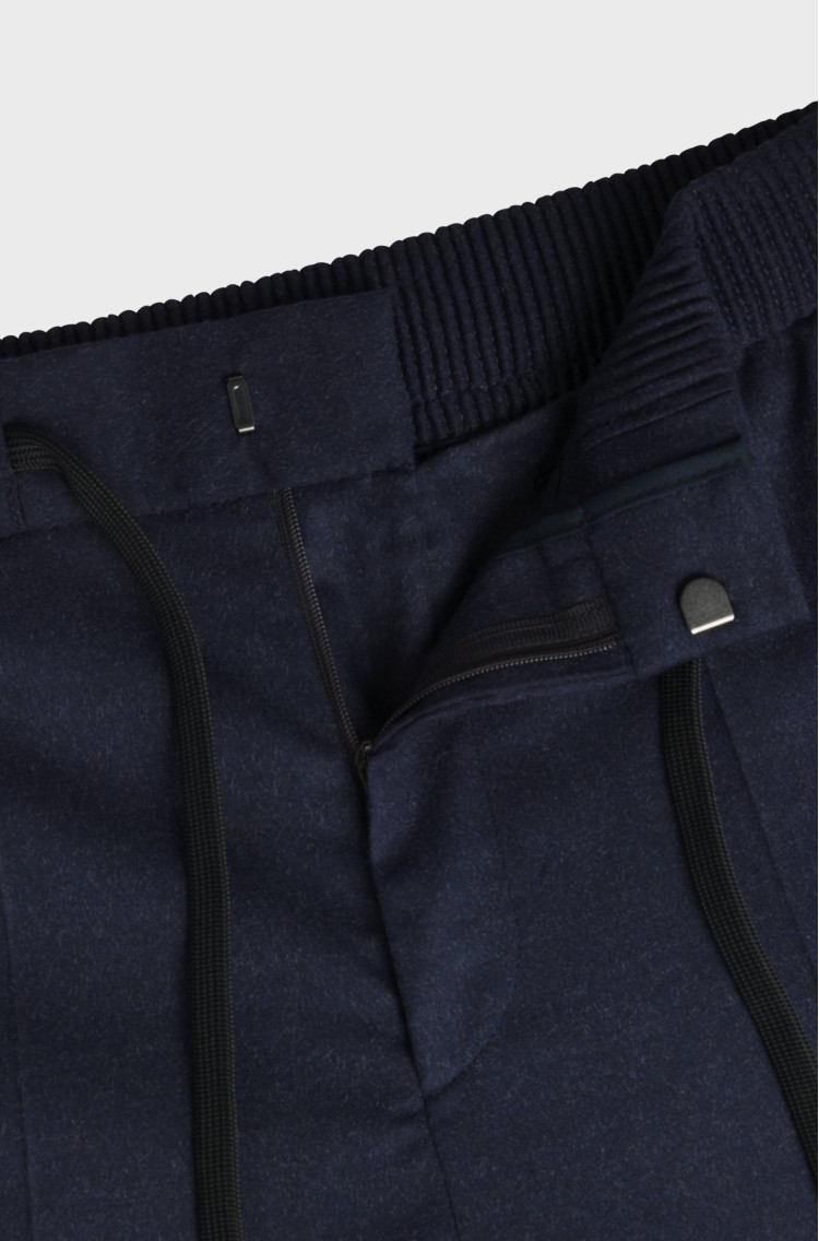 Брюки костюмні Slim fit Висока для чоловіків (477384), колір Синій - №6