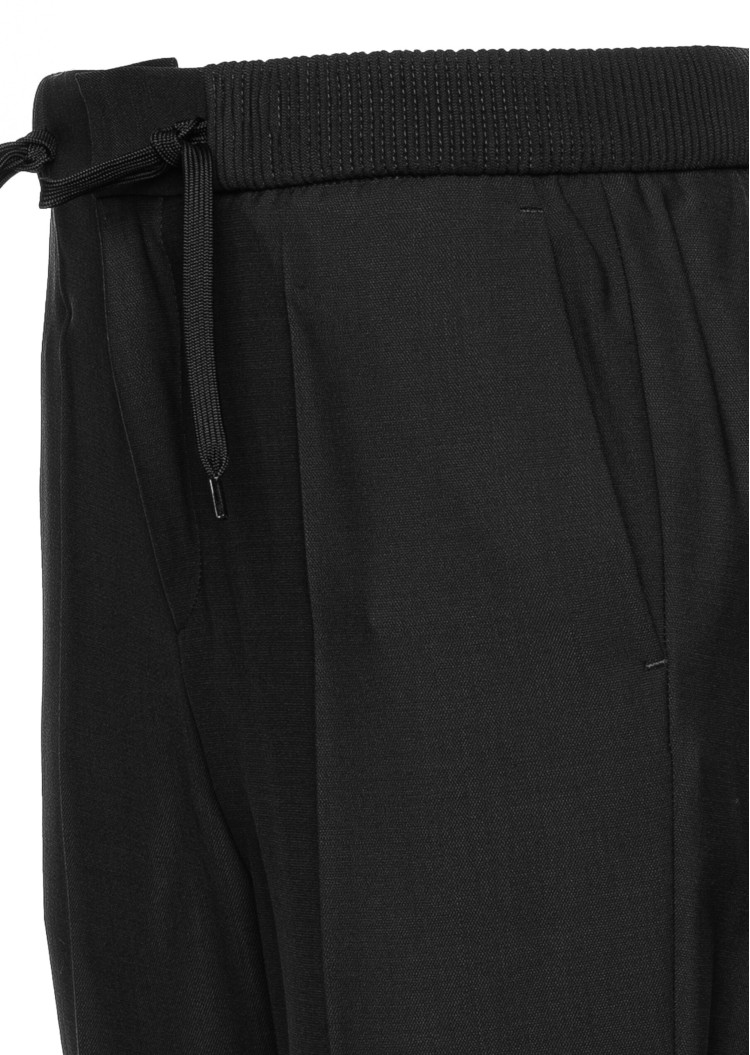 Брюки повсякденні Slim fit Висока для чоловіків (477385), колір Чорний - №3