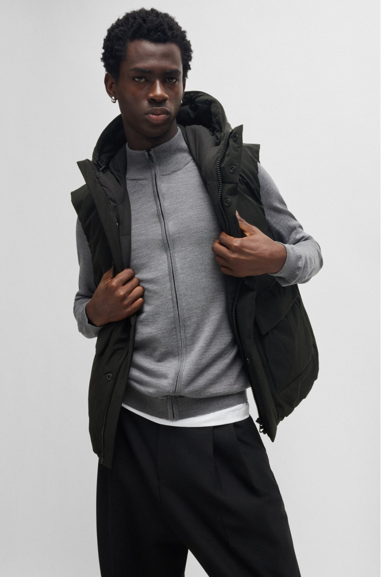 Жилет Relaxed fit для чоловіків (477402), колір Чорний - №5