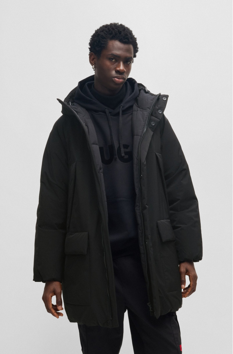 Куртка зимняя Relaxed fit для мужчин (477403), цвет Черный - №2