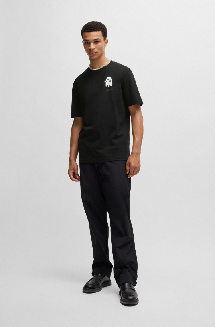 Футболка Relaxed fit для чоловіків (477404), колір Чорний - №3