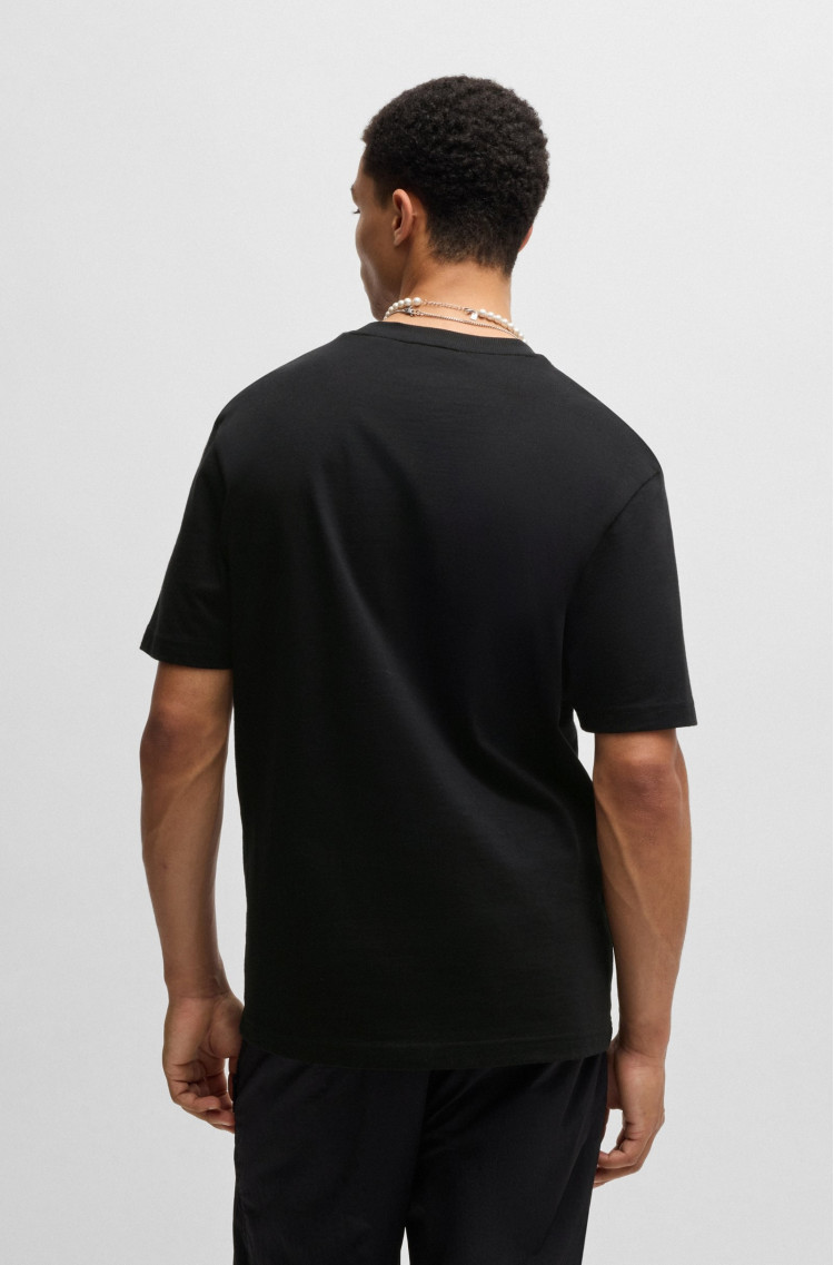 Футболка Relaxed fit для чоловіків (477404), колір Чорний - №4