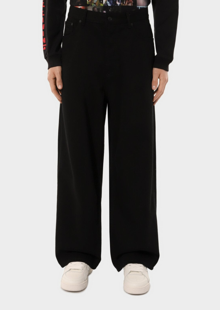 Джинси Relaxed Relaxed Fit Висока для чоловіків (477407), колір Чорний - №2