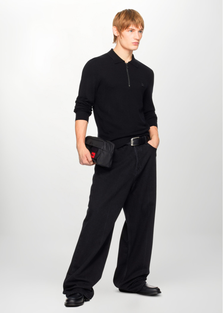 Джинси Relaxed Relaxed fit Висока для чоловіків (477407), колір Чорний - №3