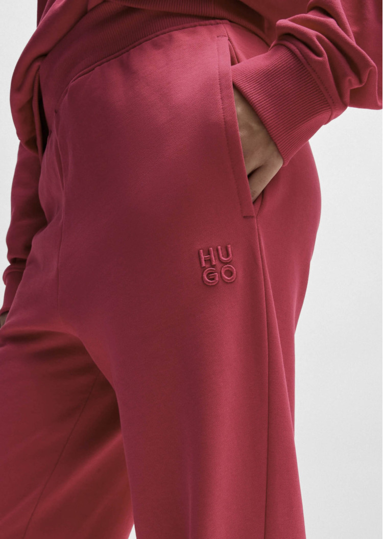 Брюки джерсі Regular Fit Висока для жінок (477428), колір Бордовий - №5