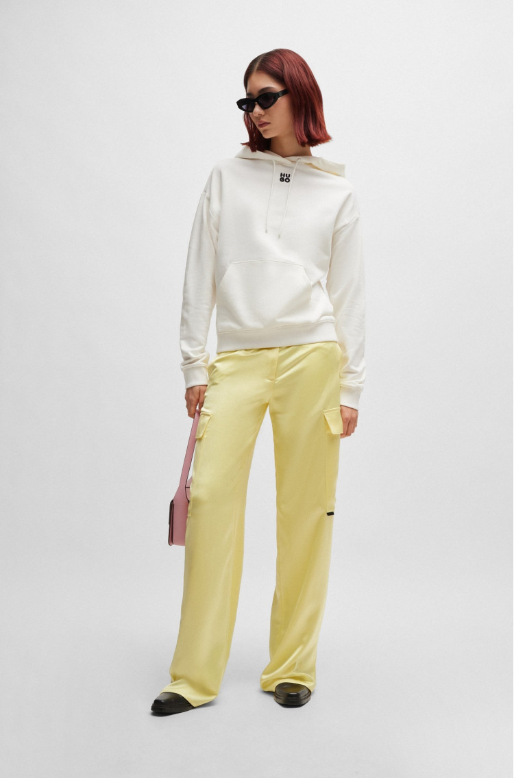 Худи Regular Fit для женщин (477430), цвет Белый - №3