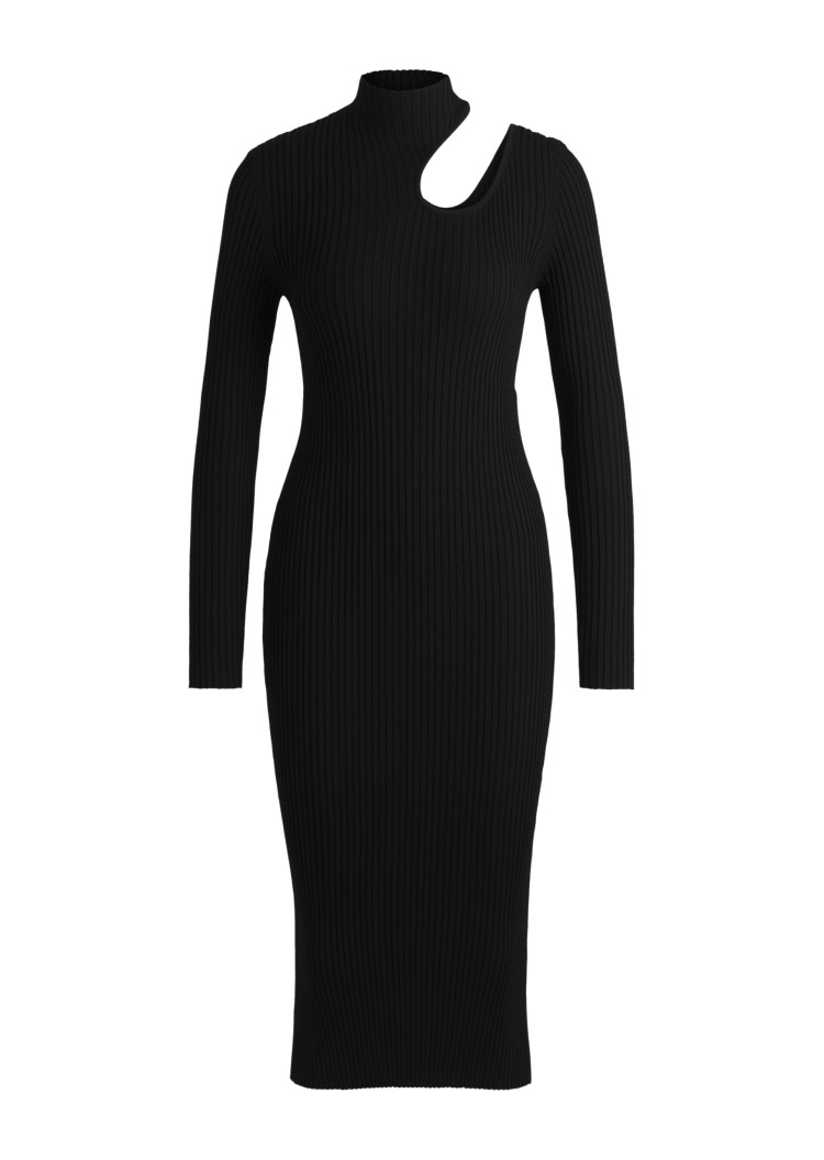 Платья макси Slim fit для женщин (477433), цвет Черный - №1