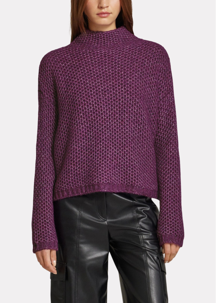 Свитер Relaxed fit для женщин (477438), цвет Фиолетовый - №2