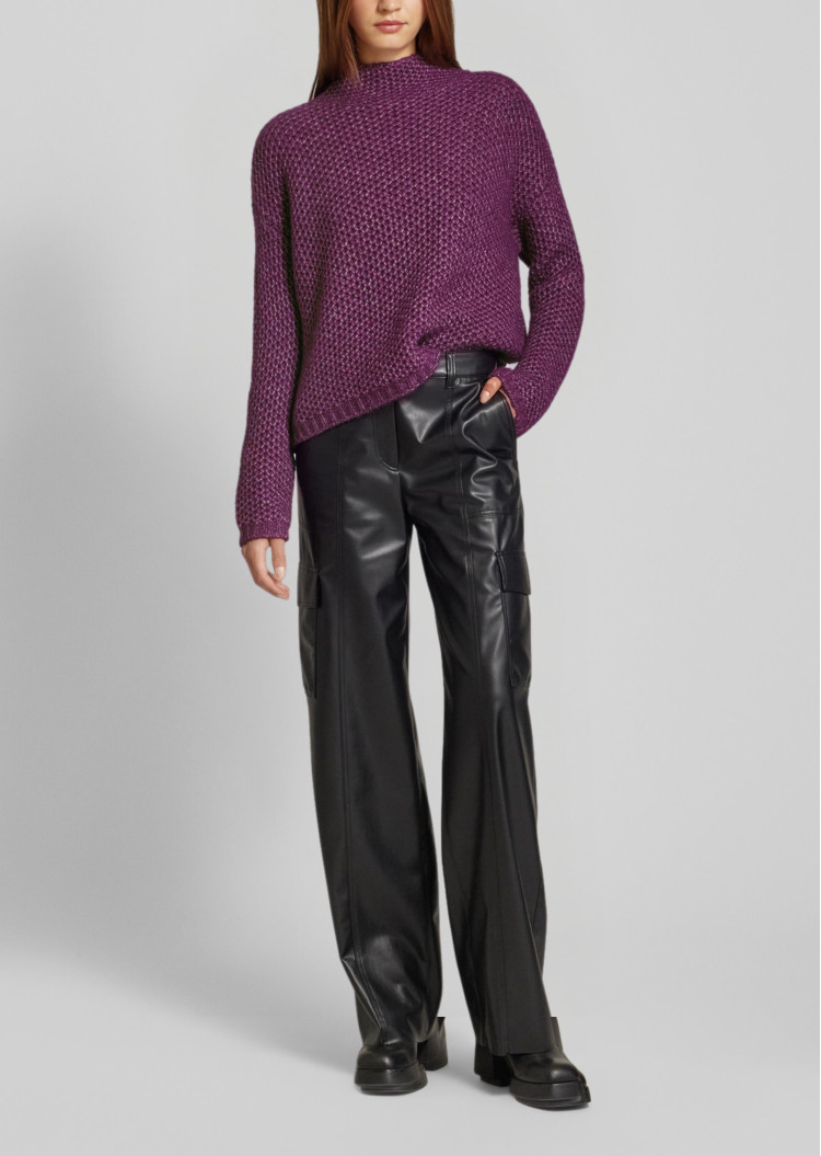 Свитер Relaxed fit для женщин (477438), цвет Фиолетовый - №3