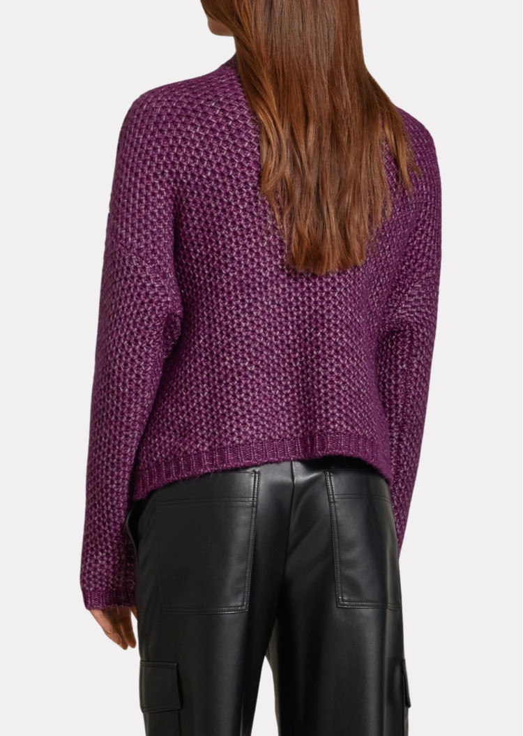 Свитер Relaxed fit для женщин (477438), цвет Фиолетовый - №4
