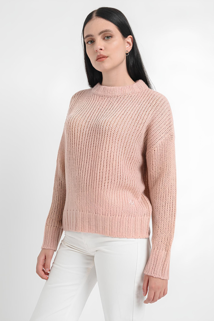 Джемпер Relaxed fit для женщин (477439), цвет Розовый - №2
