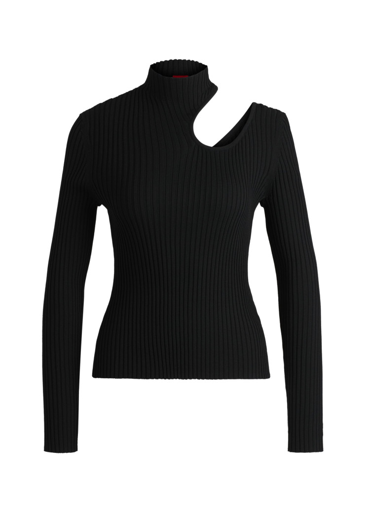 Гольф Slim fit для женщин (477440), цвет Черный - №1