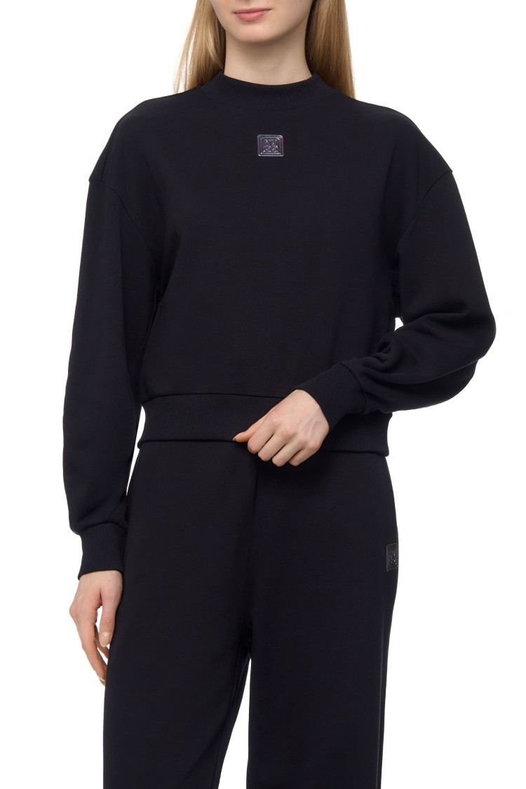 Толстовка Relaxed Fit для женщин (477465), цвет Черный - №2