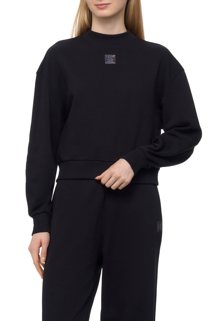 Толстовка Relaxed fit для женщин (477465), цвет Черный - №2