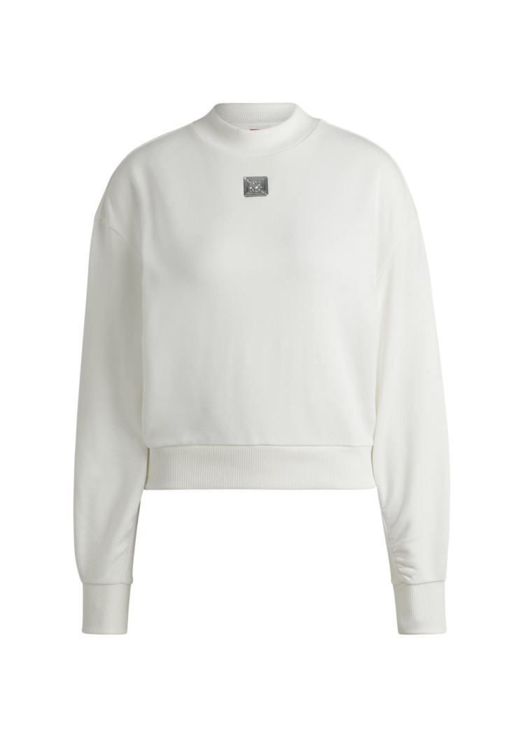 Толстовка Relaxed fit для женщин (477466), цвет Белый - №1