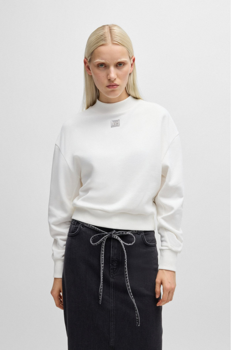 Толстовка Relaxed Fit для женщин (477466), цвет Белый - №2