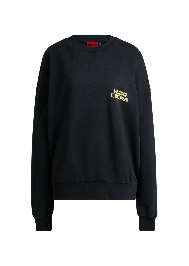 Толстовка Relaxed fit для жінок (477467), колір Чорний - №1
