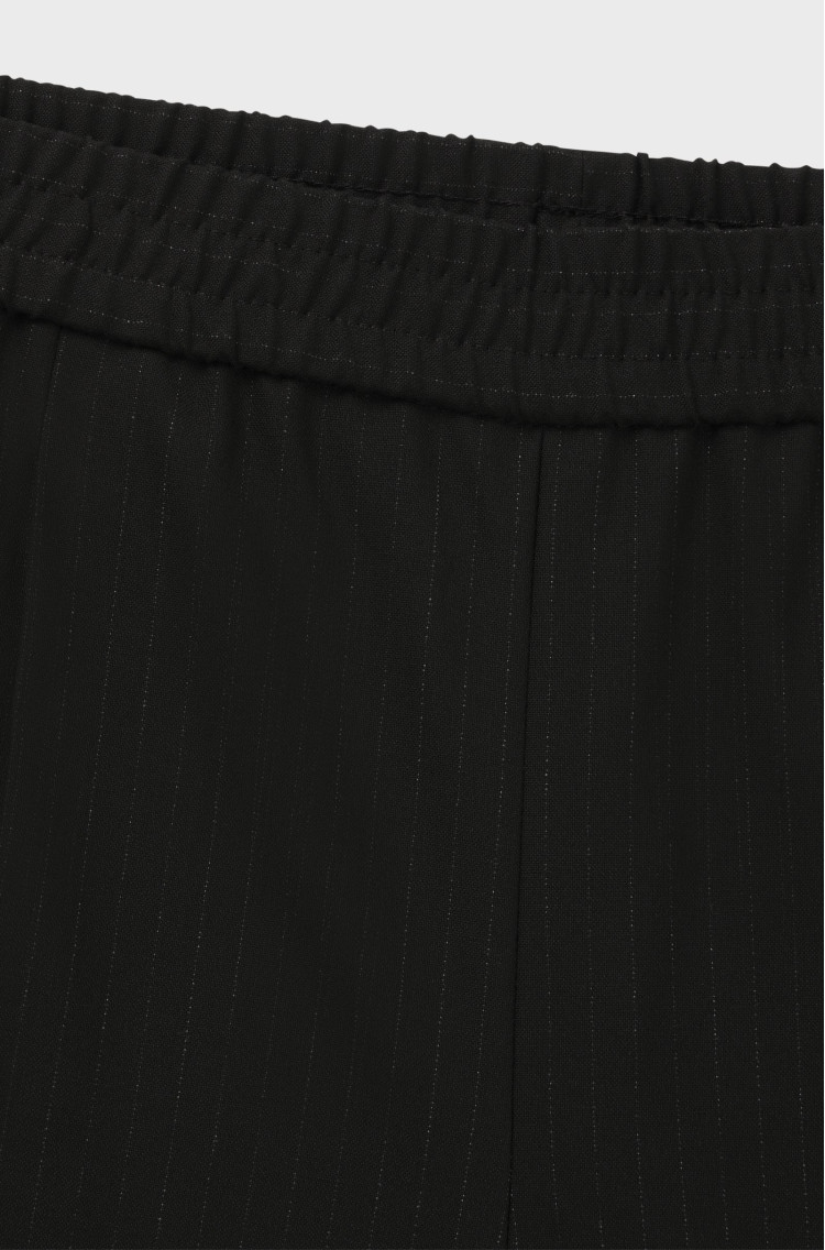 Брюки костюмні Relaxed Fit Висока для жінок (477468), колір Чорний - №2