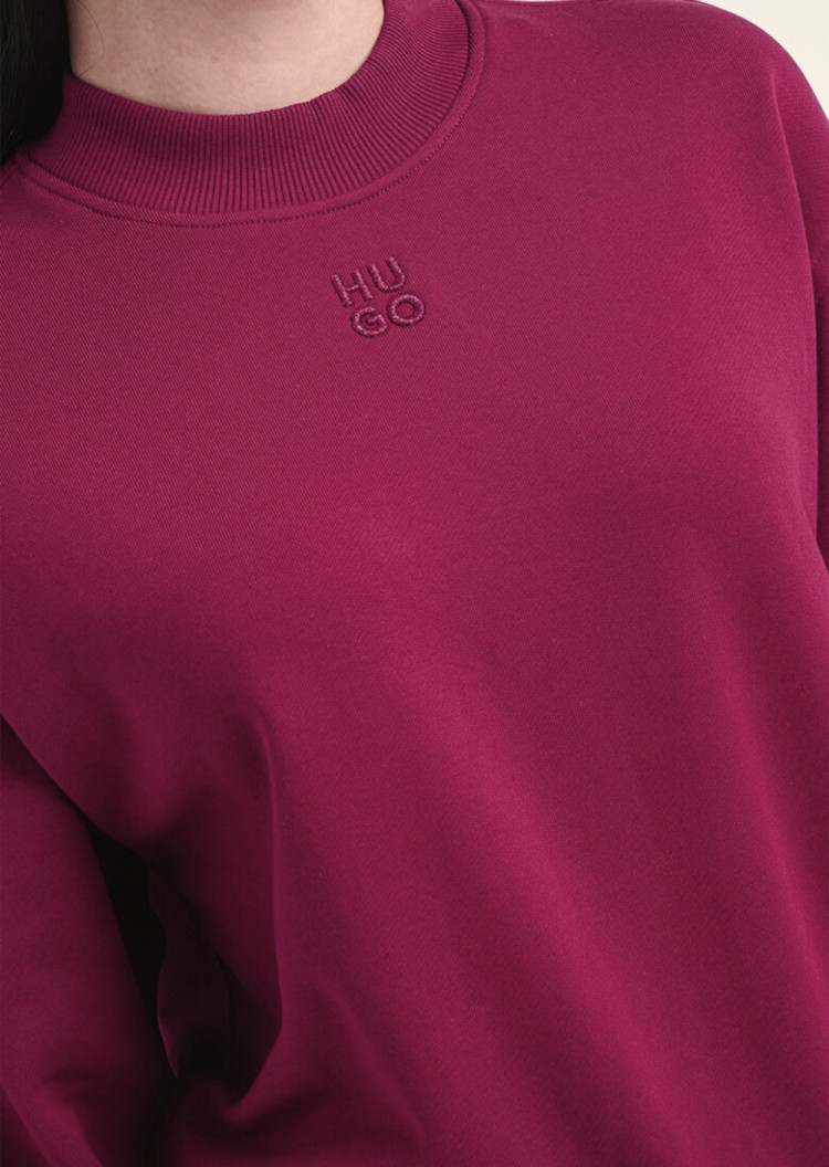 Толстовка Relaxed fit для женщин (477471), цвет Бордовый - №4