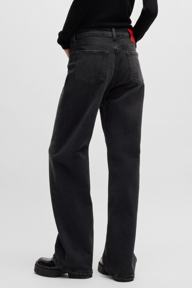 Джинсы Regular Regular fit Средняя для женщин (477488), цвет Серый - №4