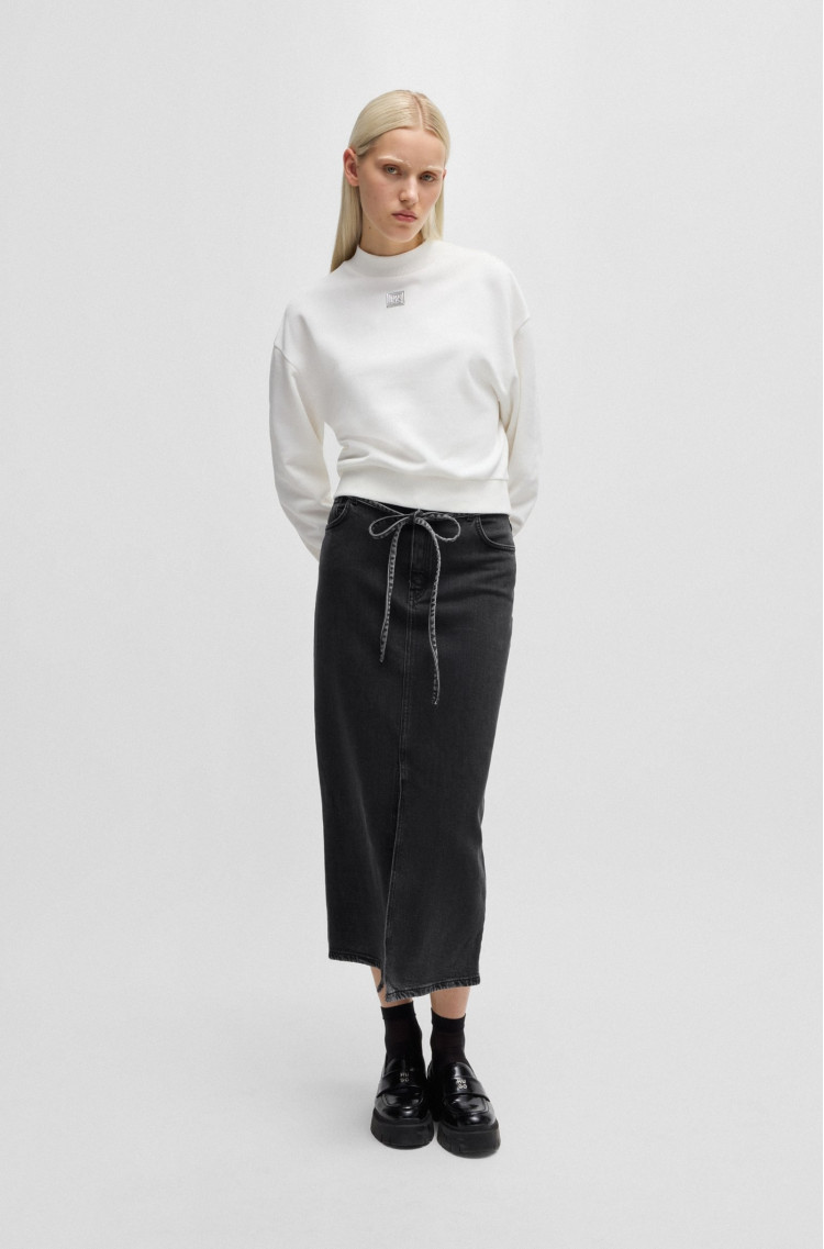 Юбка макси Slim Fit для женщин (477489), цвет Серый - №3