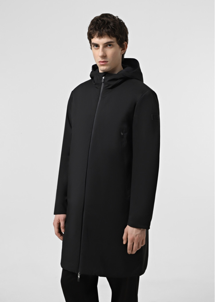 Куртка зимняя Relaxed fit для мужчин (477500), цвет Черный - №2