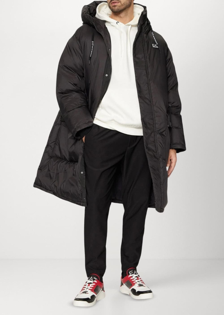 Куртка зимняя Relaxed Fit для мужчин (477501), цвет Черный - №3