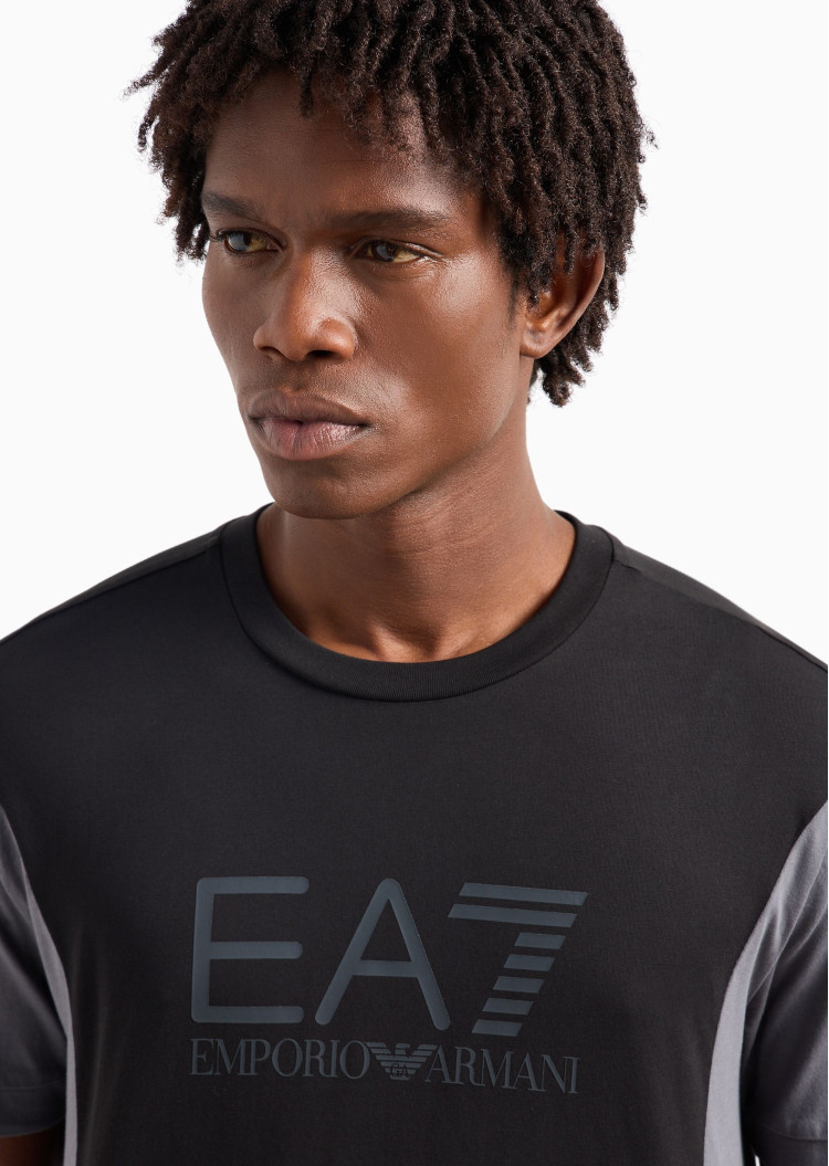 Футболка Slim fit для чоловіків (477507), колір Чорний - №5