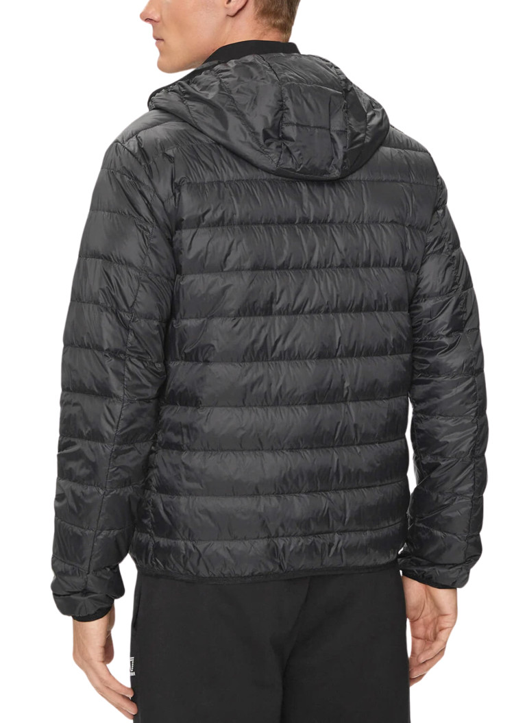 Пуховик тонкий Slim fit для чоловіків (477513), колір Чорний - №4