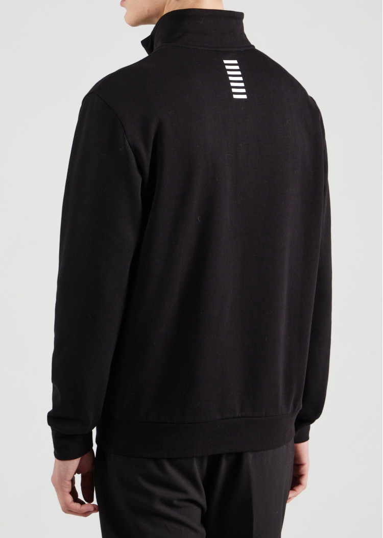 Толстовка Slim fit для мужчин (477514), цвет Черный - №4