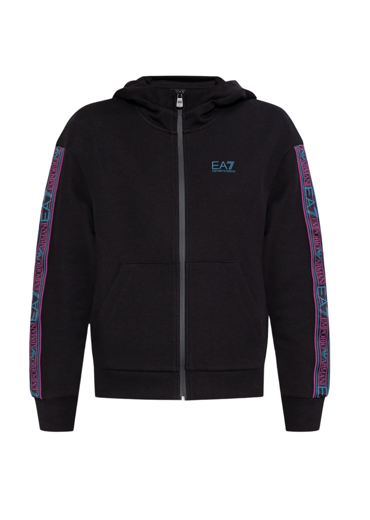 Спортивная кофта Regular fit для женщин (477532), цвет Черный - №1