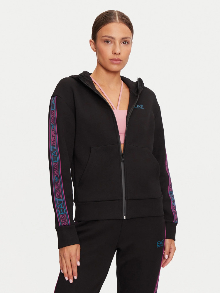 Спортивная кофта Regular fit для женщин (477532), цвет Черный - №2