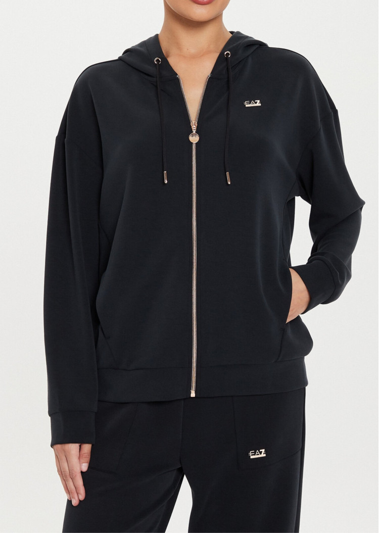 Спортивна кофта Regular fit для жінок (477534), колір Чорний - №2