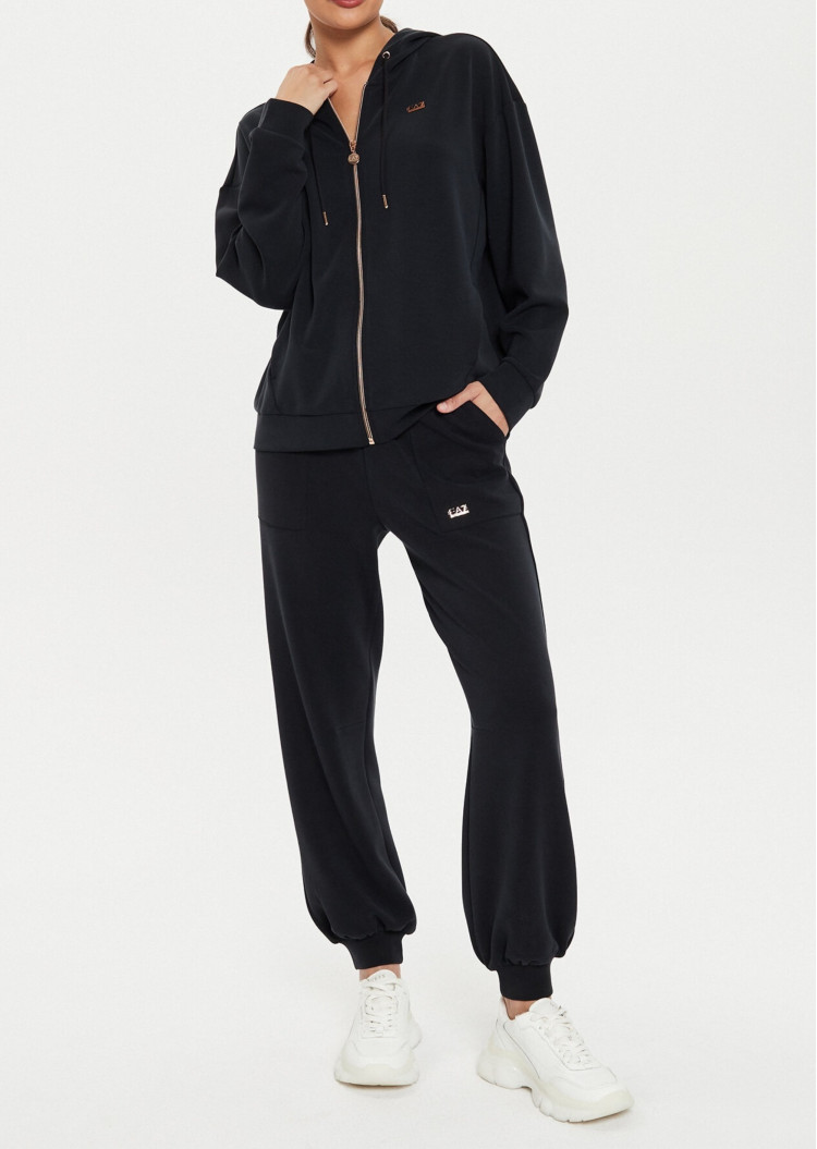 Спортивна кофта Regular fit для жінок (477534), колір Чорний - №3