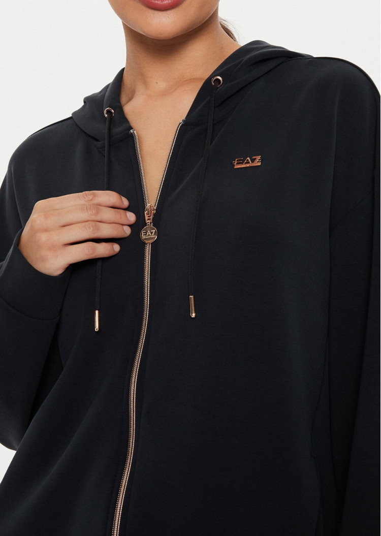 Спортивна кофта Regular fit для жінок (477534), колір Чорний - №5