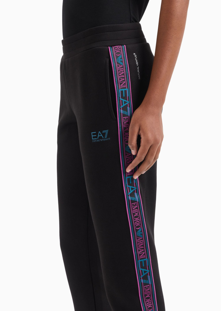 Спортивные брюки Slim fit Средняя для женщин (477543), цвет Черный - №5