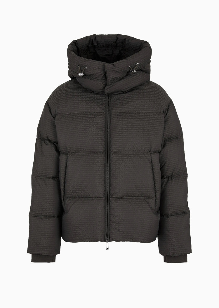 Пуховик Regular fit для чоловіків (477555), колір Оливковий - №1
