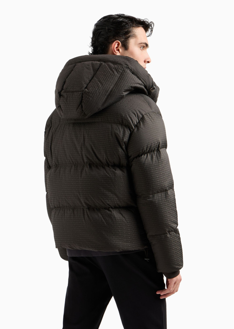 Пуховик Regular fit для чоловіків (477555), колір Оливковий - №4