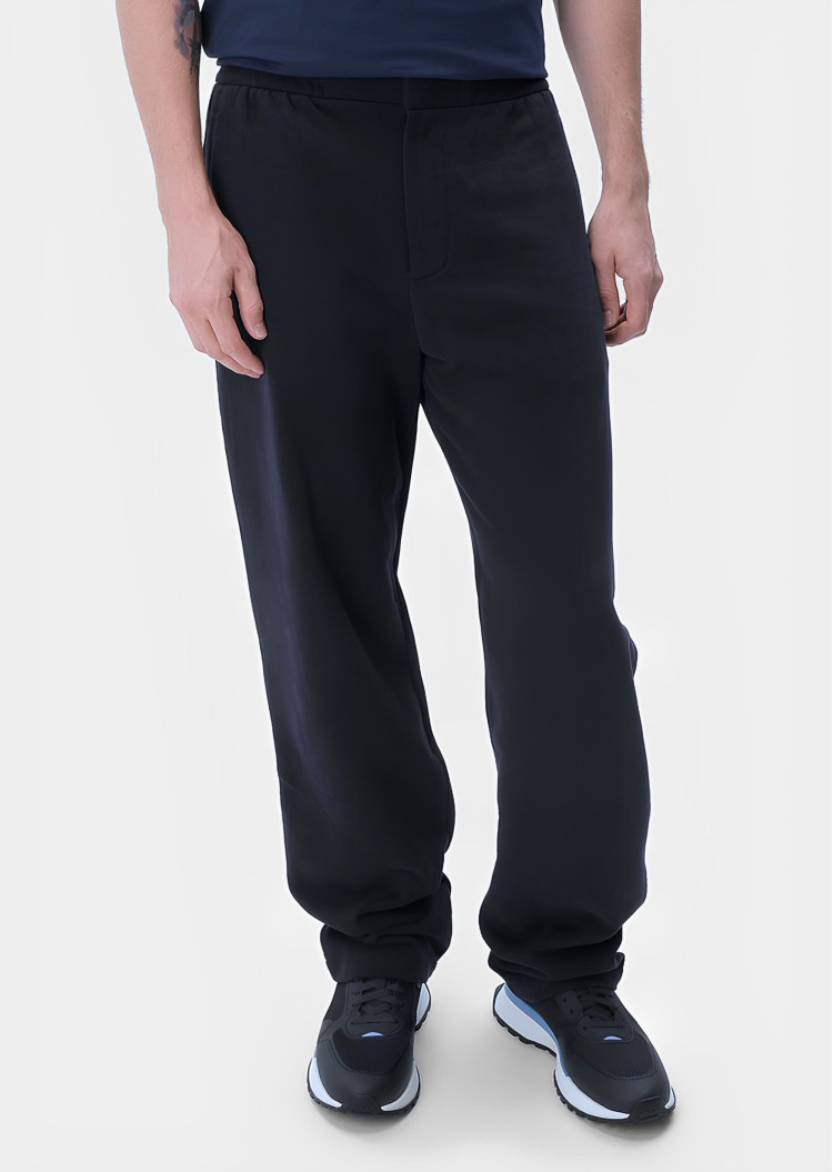 Брюки джерсі Regular fit Висока для чоловіків (477559), колір Синій - №2