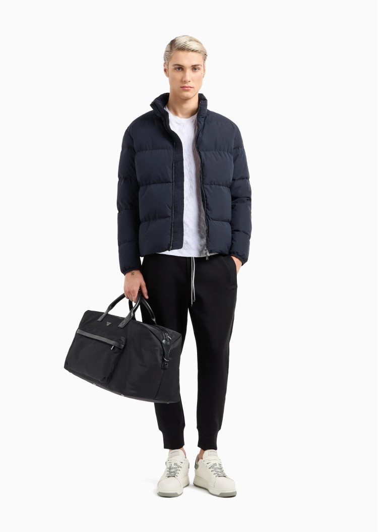 Брюки джерси Regular fit Высокая для мужчин (477561), цвет Черный - №3