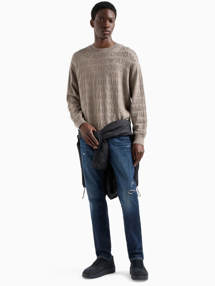 Джинсы Slim Slim Fit Низкая для мужчин (477562), цвет Синий - №3