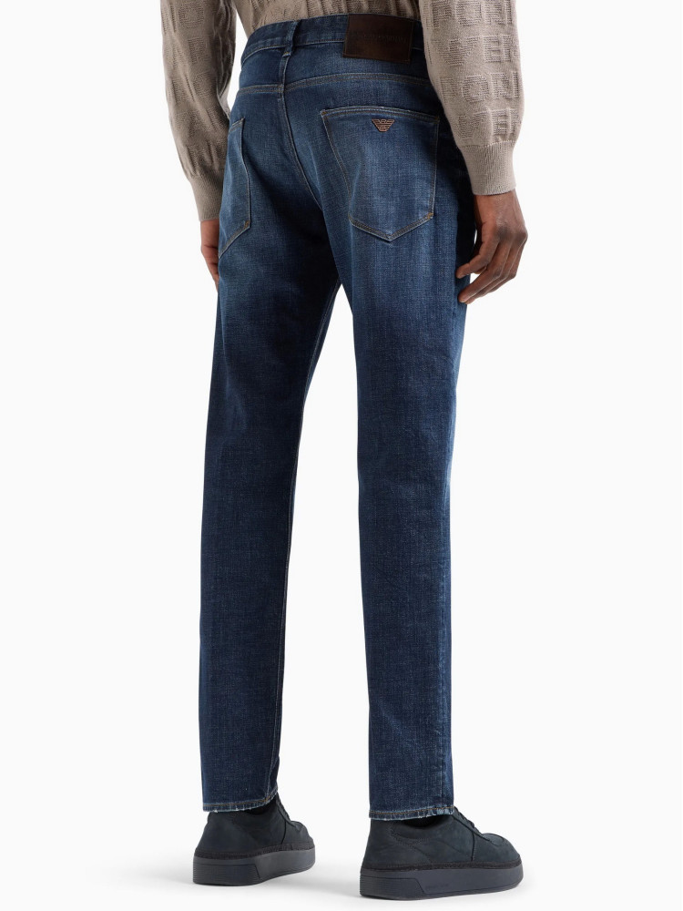 Джинсы Slim Slim Fit Низкая для мужчин (477562), цвет Синий - №4