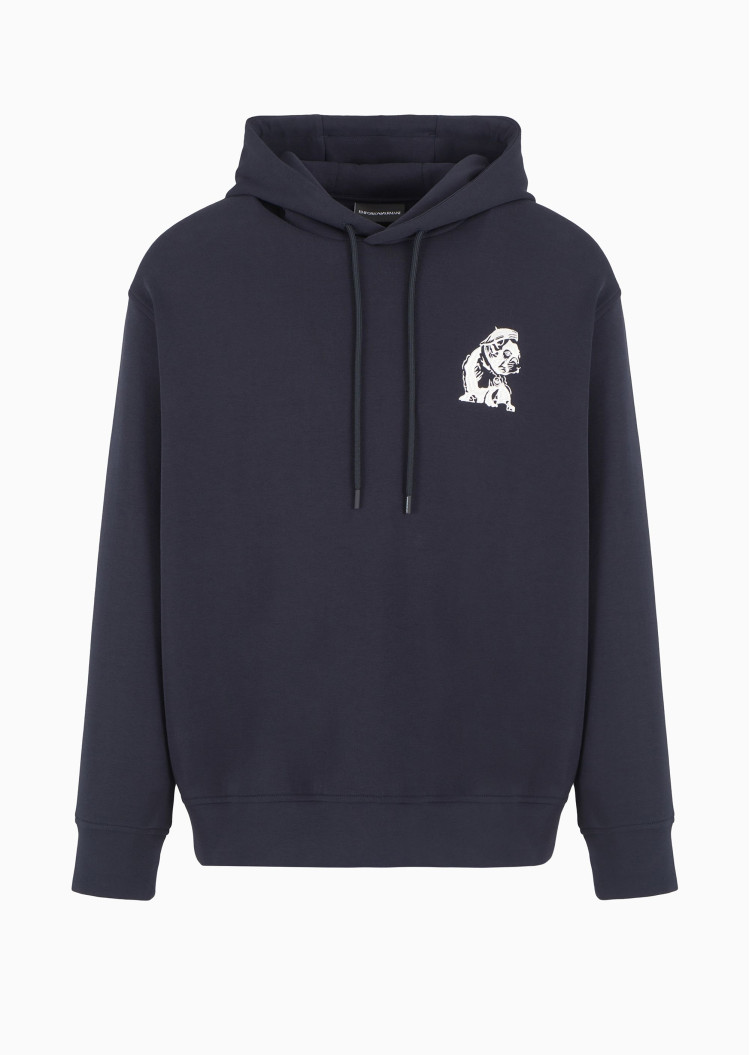 Толстовки Relaxed fit для чоловіків (477563), колір Синій - №1