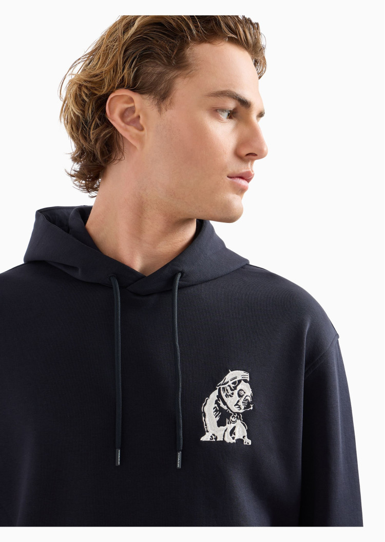 Толстовки Relaxed fit для чоловіків (477563), колір Синій - №5