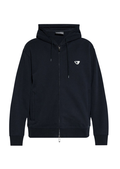 Спортивная кофта Regular Fit: классический крой, средняя свобода движений.