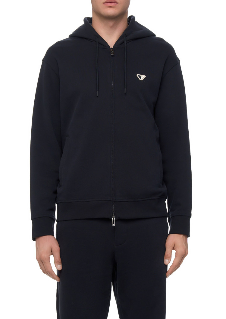 Спортивная кофта Regular fit для мужчин (477564), цвет Черный - №2