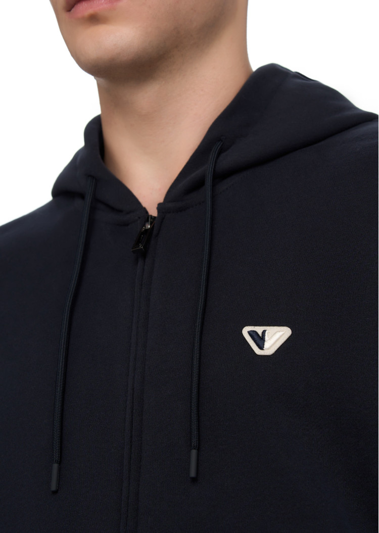 Спортивная кофта Regular fit для мужчин (477564), цвет Черный - №5
