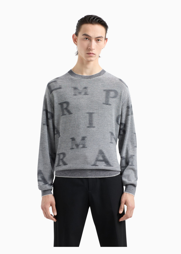 Джемпер Regular fit для мужчин (477568), цвет Серый - №2