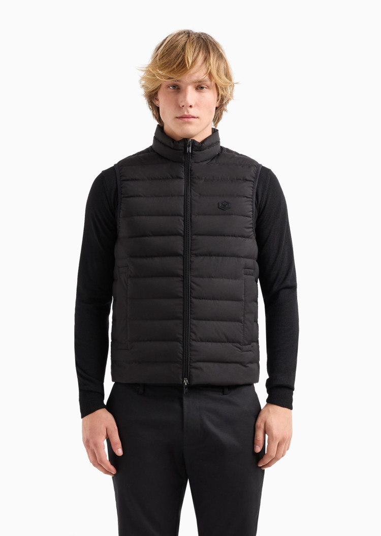 Жилет Slim fit для чоловіків (477581), колір Чорний - №2